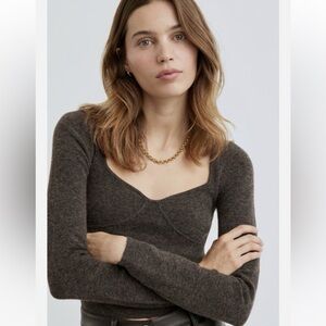 Aritzia Wilfred Greer Sweater - Mocha